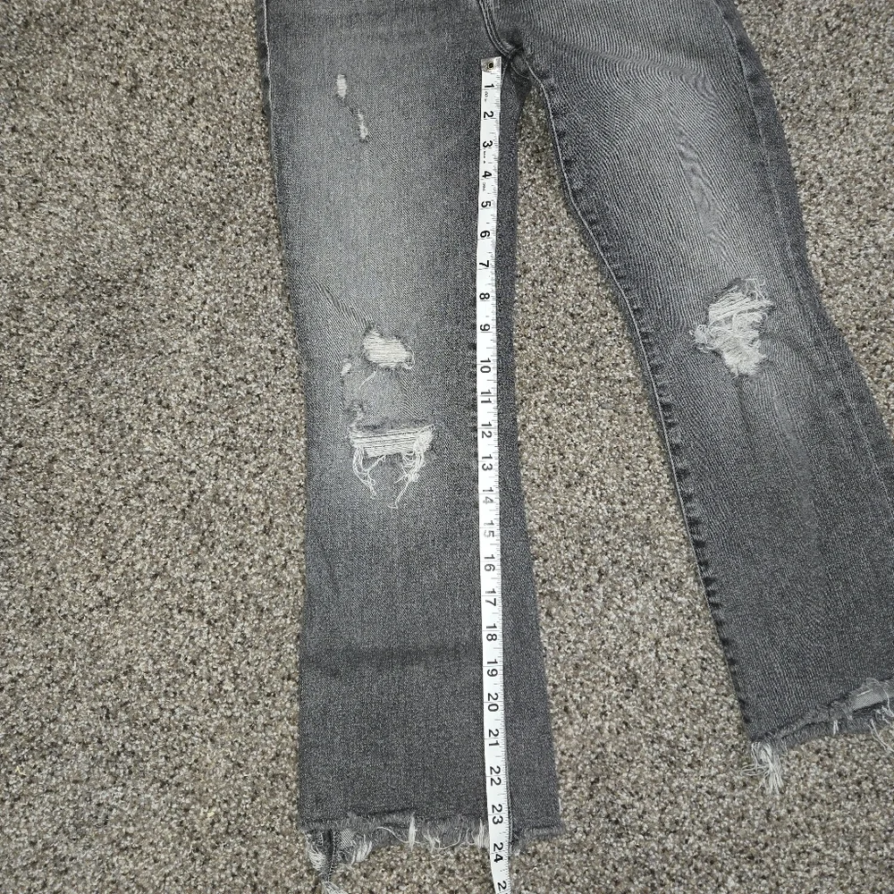 Mother The Hustler Crop Step Chew Jean Size 25 - Picture 7 of 10